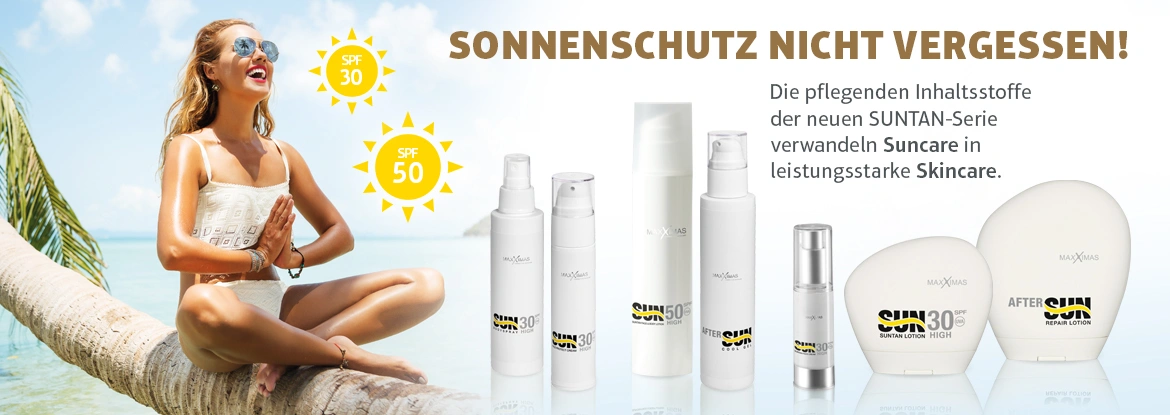 Nicht vergessen: SONNENSCHUTZ