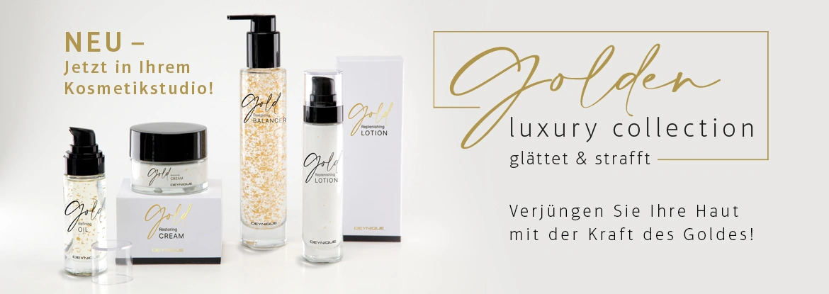 24 Karat GOLD für deine Haut. DEYNIQUE Cosmetics